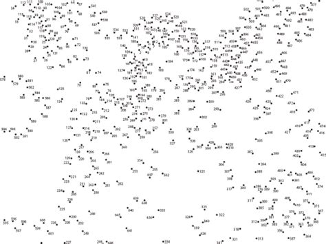 Difficult Dot To Dot Worksheets