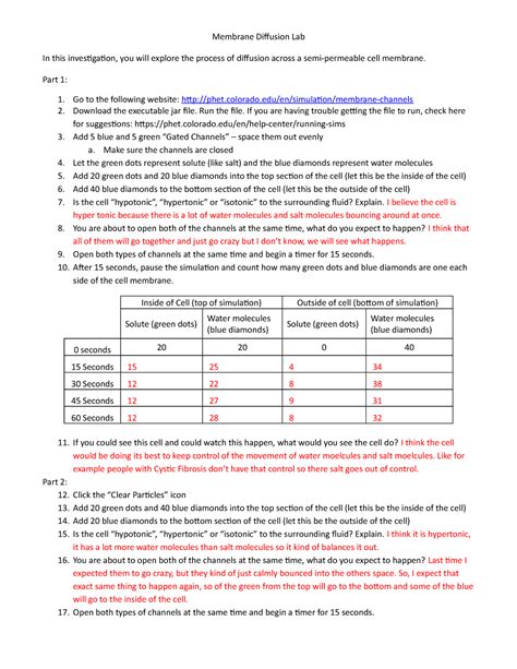 Full Download Diffusion Through A Membrane Lab Answer Key Doc Up 