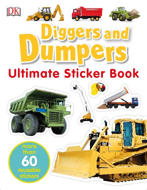 diggers dumpers ultimate sticker book
