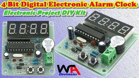 digital alarm clock project