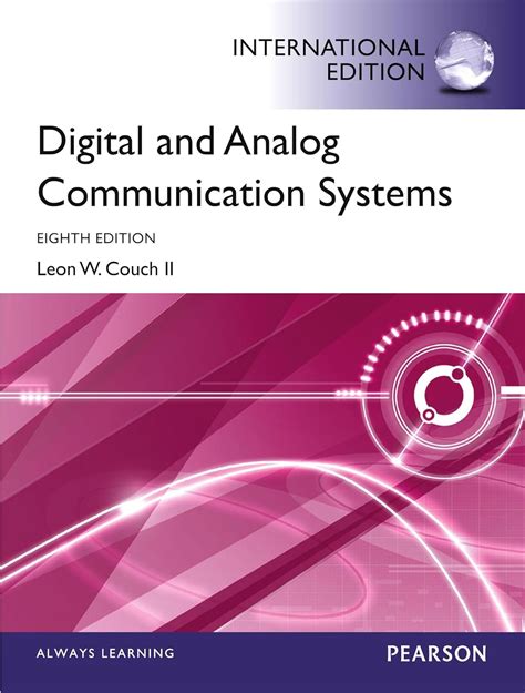 Digital Analog Communication Systems 8th Edition By Leon W