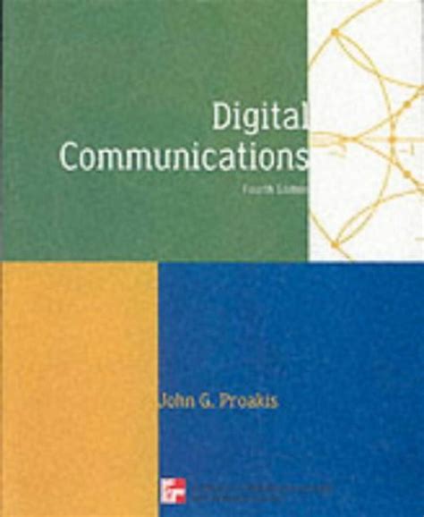 Digital Communications Proakis 4th Edition