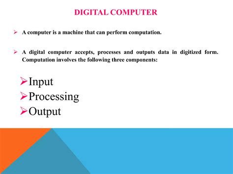 Digital Computer Definition