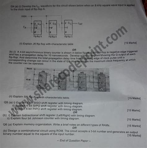 Digital Electronics Lab Exam Questions With Answers