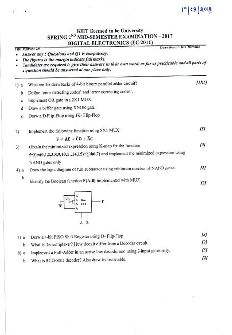 Digital Electronics N4 Question Papers And Memo