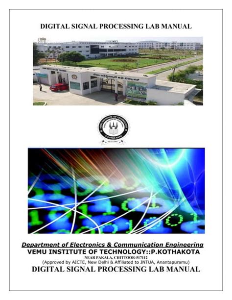 Digital Image Processing Lab Manual