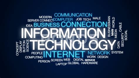 Digital Information Free Information Technology Powerpoint Templates