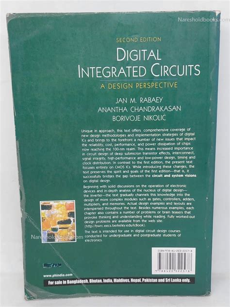 Digital Integrated Circuits Second Edition Solution Manual