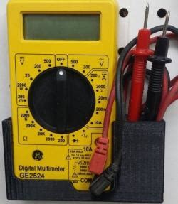 digital multimeter ge2524 instructions