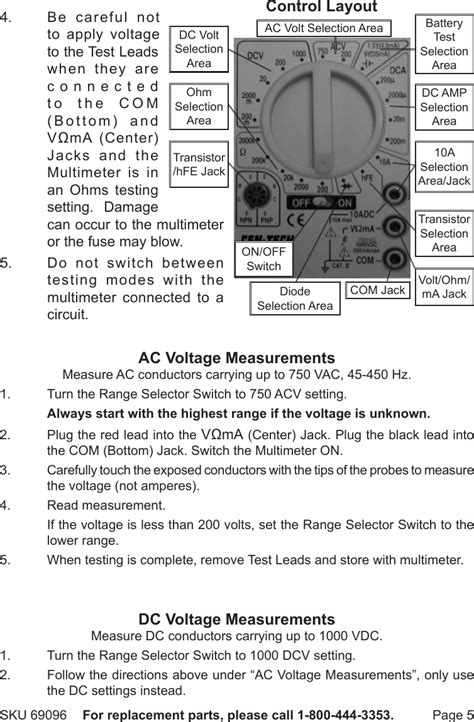 Digital Multimeter Manual