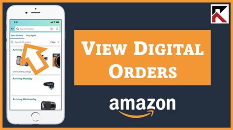 digital orders amazon