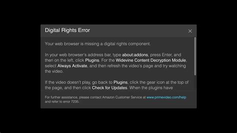 digital rights error 4od iplayer