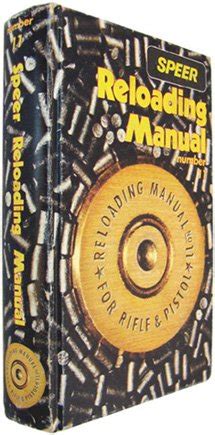 Digital Speer Reloading Manual