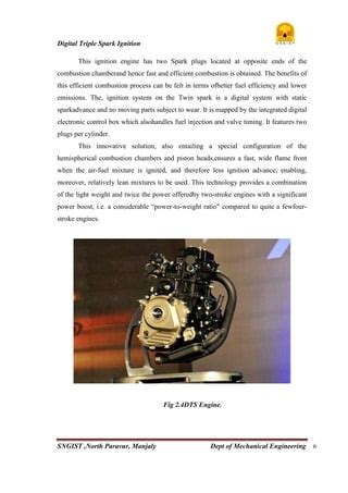 Digital Triple Spark Ignition Engine