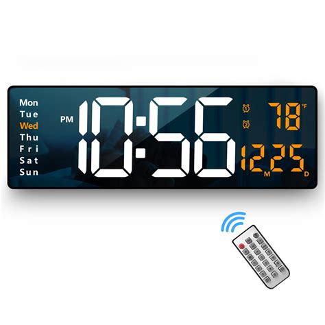 Digital Wall Clock