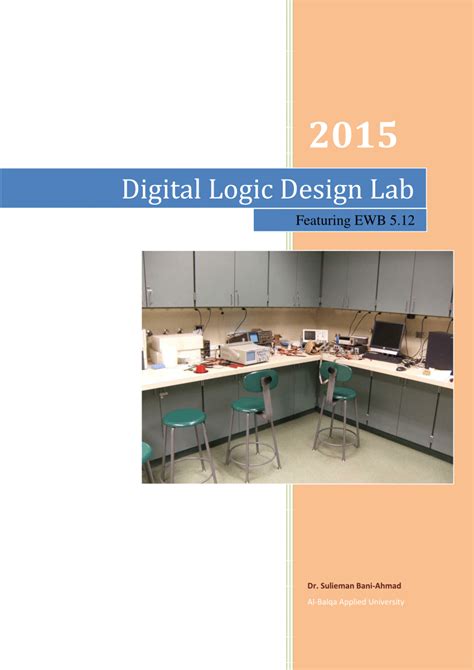 Read Digital Circuit And Logic Design Lab Manual 