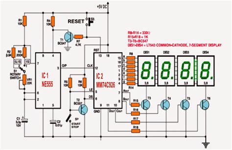 Read Online Digital Clock Project Circuit Diagram Merant 