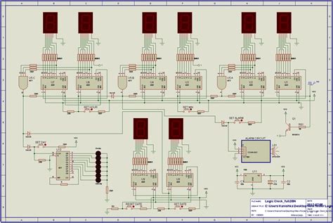 Read Digital Clock Project Circuit Diagram Merant 