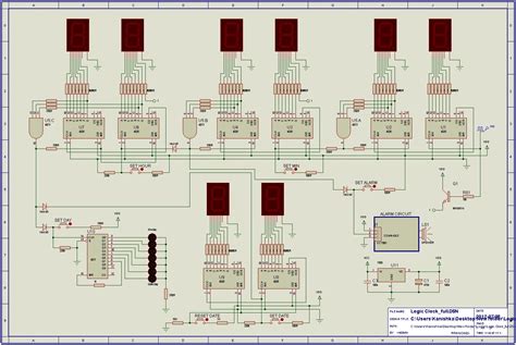 Read Online Digital Clock Project Circuit Diagram Merant 