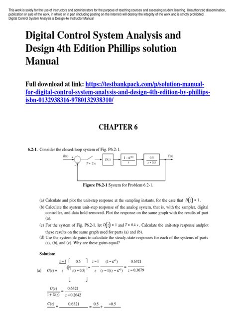Download Digital Control System Analysis And Design Solution 