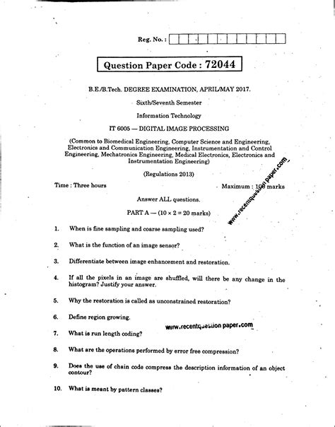 Full Download Digital Image Processing Questions And Answers 