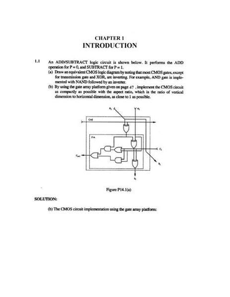 Read Digital Integrated Circuits Solution Manual 
