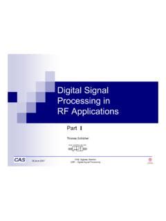Full Download Digital Signal Processing In Rf Applications Uspas 