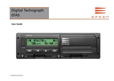 Read Digital Tachograph User Guide 