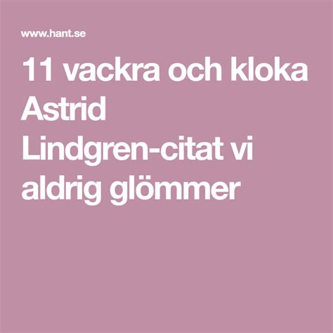 dikt av astrid lindgren