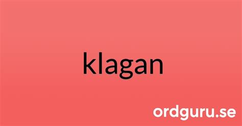 dikt med klagan synonym