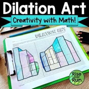 Dilation Art Math Activity