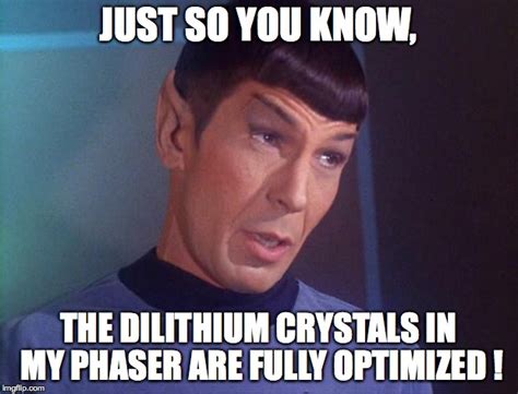 dilithium crystals Memes & GIFs - Imgflip