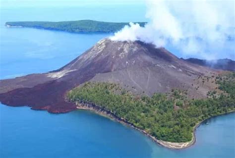 DIMANA LETAK GUNUNG KRAKATAU - Gunung Anak Krakatau Kembali Erupsi, Warga Diimbau