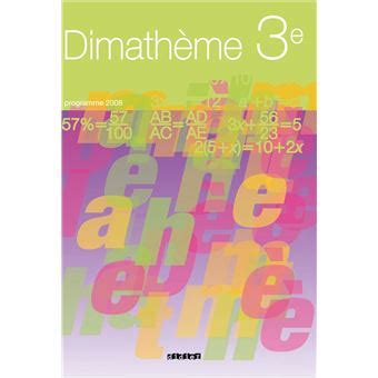 dimatheme 3e ed 2008 special enseignants