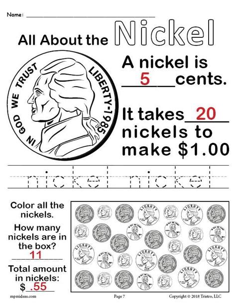 Dime Nickel Penny 4 Worksheet Live Worksheets Penny Nickel Dime Worksheet - Penny Nickel Dime Worksheet