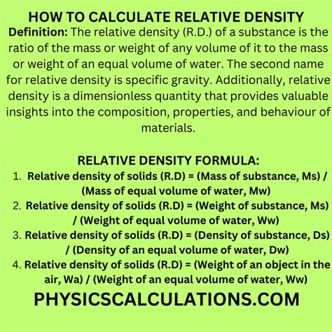 Dimension Of Relative Density