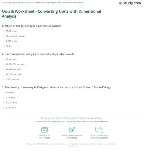 Download Dimensional Analysis Unit Conversion Answer Key 
