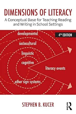 Full Download Dimensions Of Literacy A Conceptual Base For Teaching Reading And Writing In School Settings Third Edition 