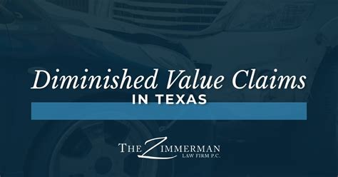 diminished value claim texas