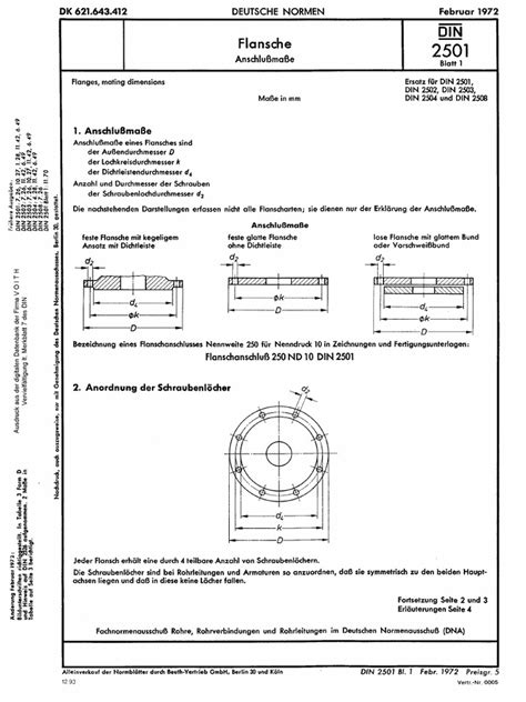 Din 2501 Standard