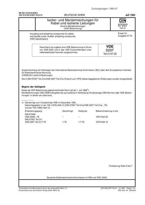 Din Vde 0207