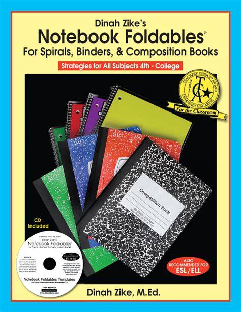 dinah zikes notebook foldables