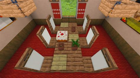 dining table in minecraft