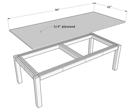 Dining Table Plans