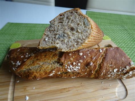 dinkel quark baguette