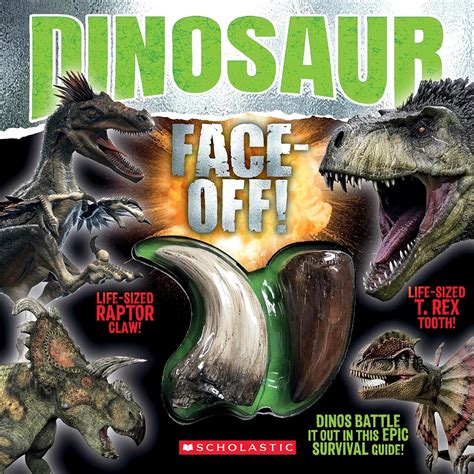 Dinosaur Face Off Book
