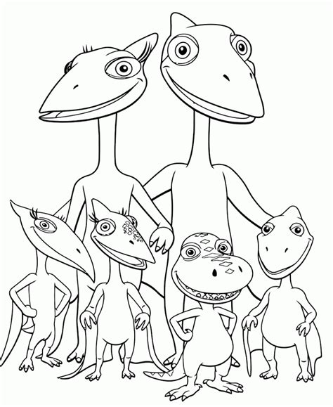 Dinosaur Train Coloring Pages Family Free Printable Coloring Dinosaur Family Coloring Page - Dinosaur Family Coloring Page