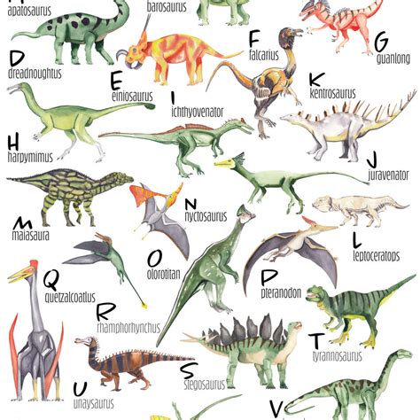 Full Download Dinosaur A To Z 
