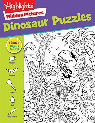 Download Dinosaur Puzzles Highlights Tm Hidden Pictures 