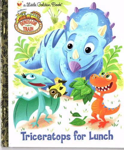 Read Online Dinosaur Train Triceratops For Lunch Little Golden Book 